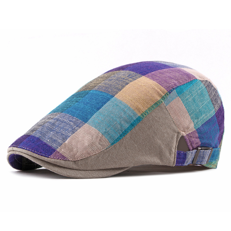 Unisex Cotton Plaid Newsboy Be – Newsboy Cap Ivy recenzja i cena