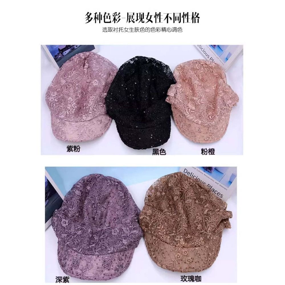 Hollow Out Flower Beanie Cap B – Baseball Cap Structured recenzja i cena