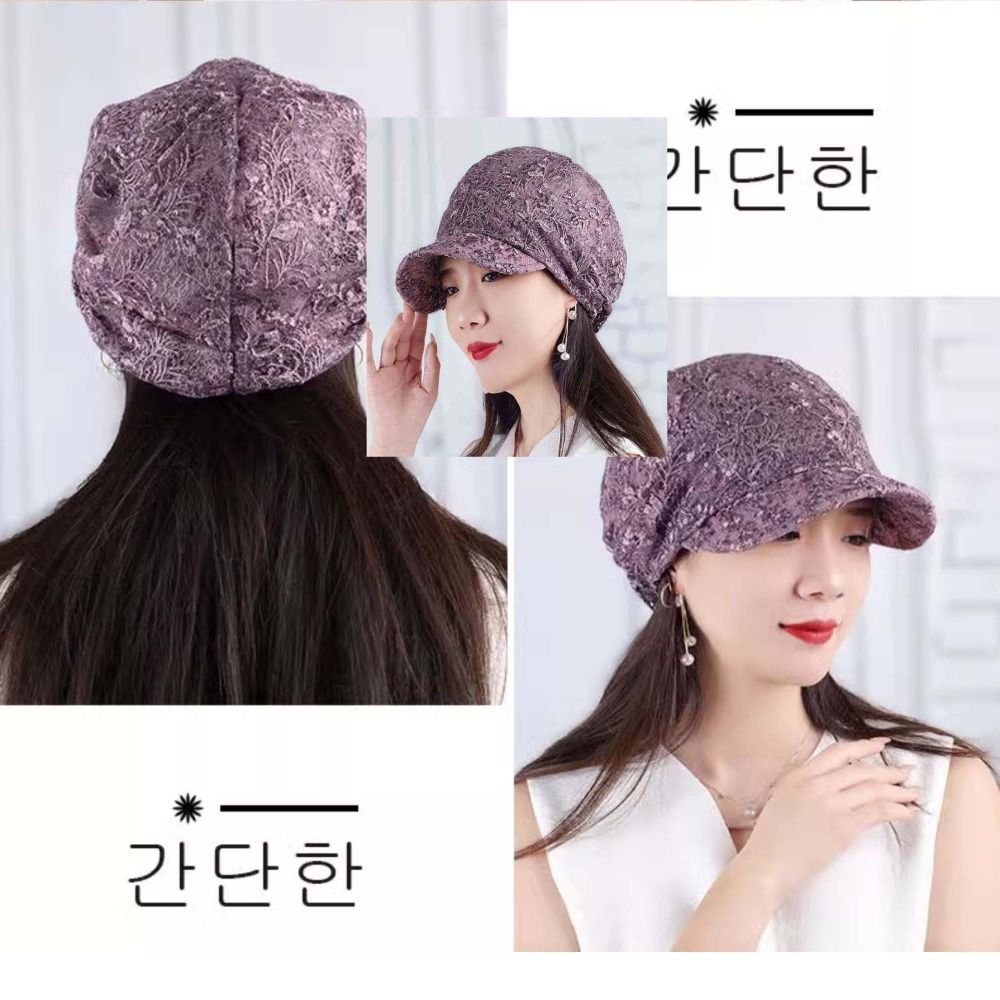 Hollow Out Flower Beanie Cap B – Baseball Cap Structured recenzja i cena