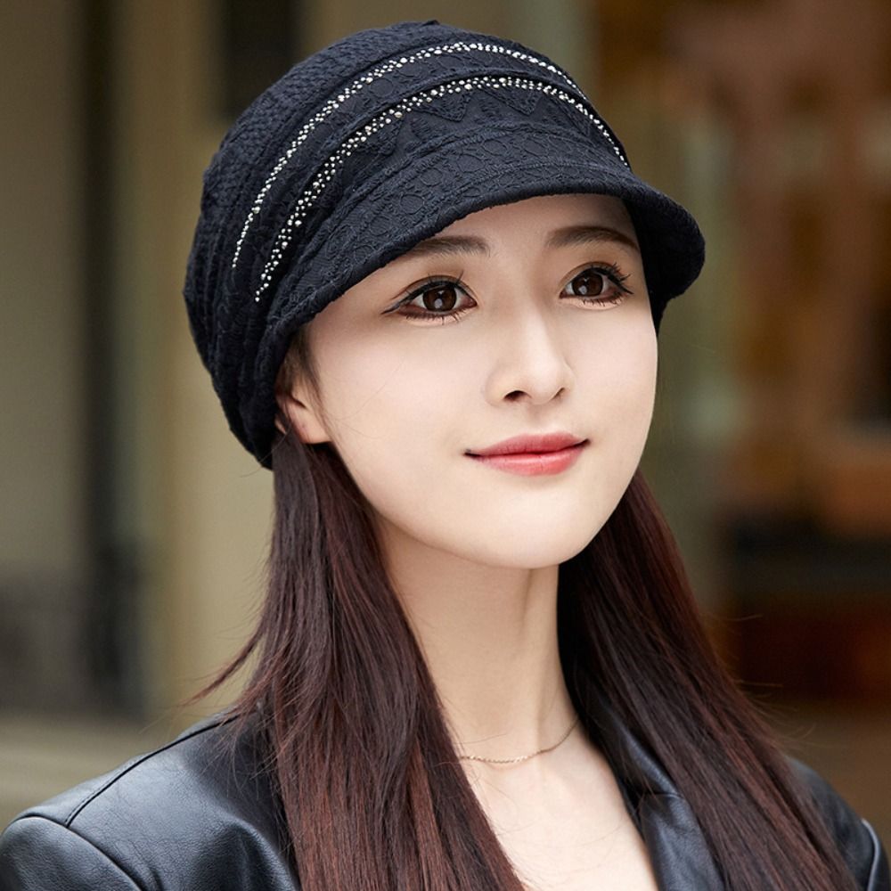 Hollow Out Flower Beanie Cap B – Baseball Cap Structured recenzja i cena
