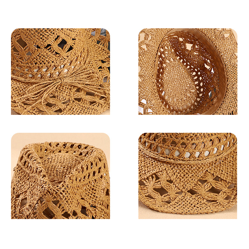 Fashion Woven Straw Hat Wester – Cowboy Hat Straw recenzja i cena