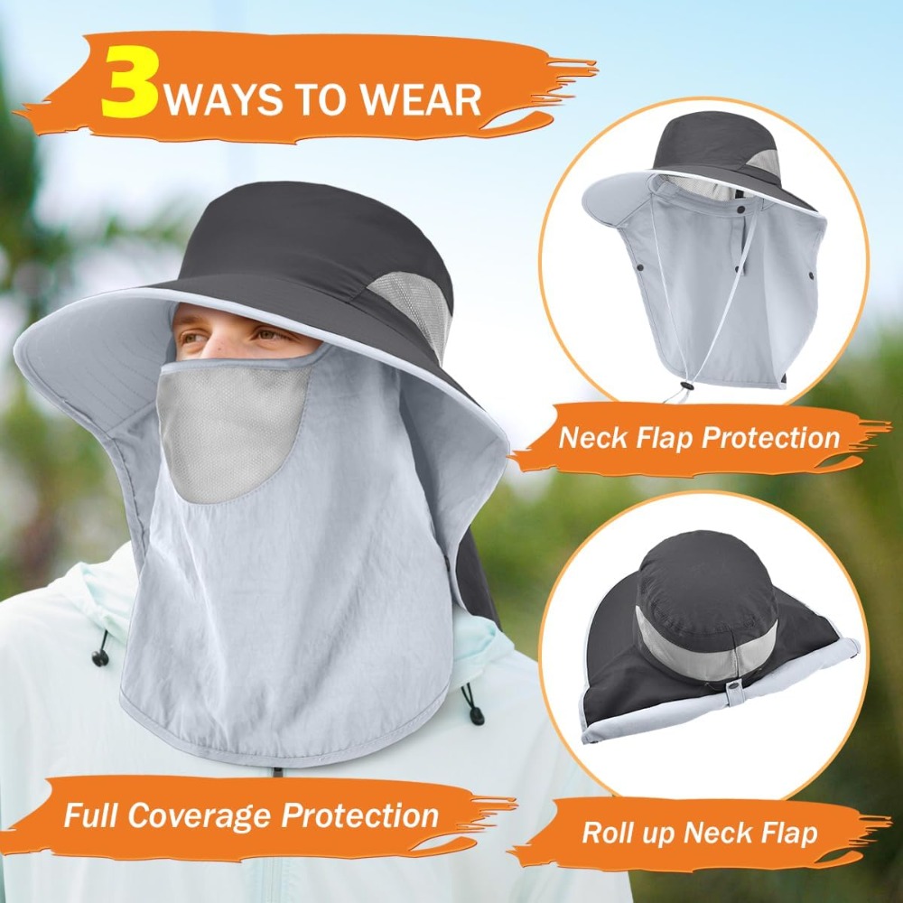 Men&Women Wide Brim Fishing Po – Sun Hat Wide Brim recenzja i cena