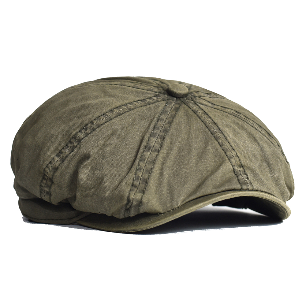 Washed Cotton Newsboy Cap Peak – Newsboy Cap Ivy recenzja i cena