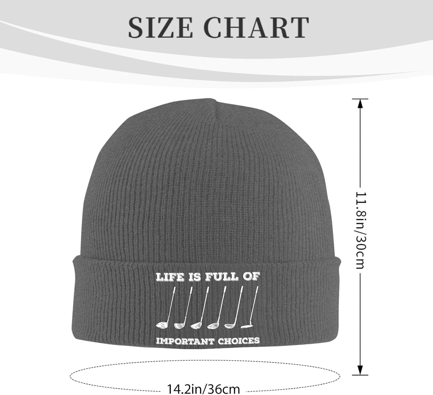 Life is Full of Important Choi – Beanie Cuffed Knit recenzja i cena