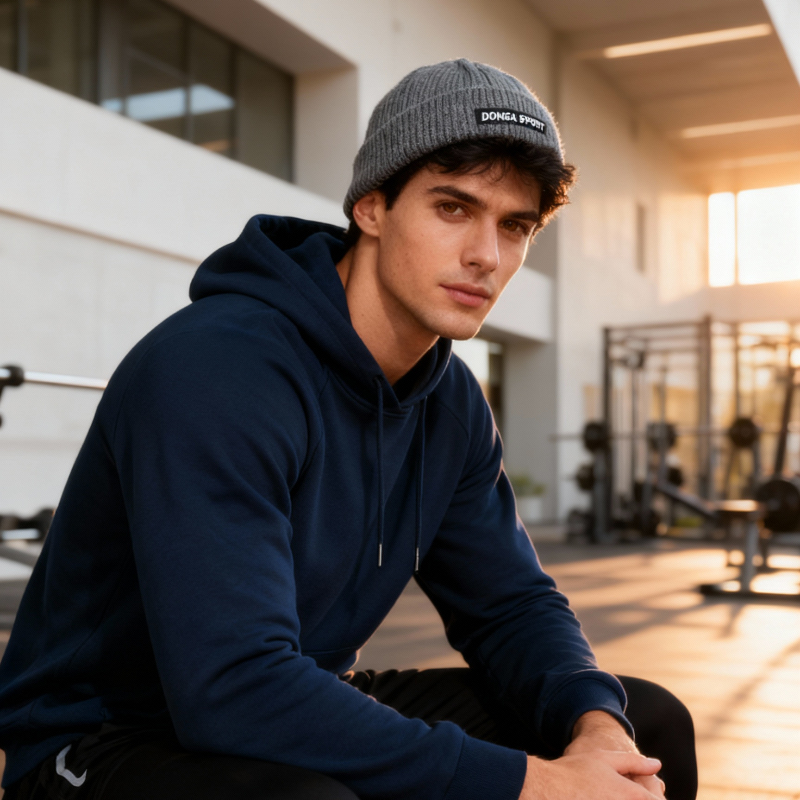 1pc Winter Warm Beanie for Men – Beanie Cuffed Knit recenzja i cena
